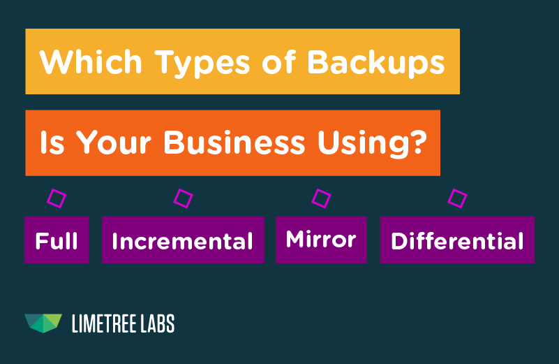 Data backups for your business limetree labs
