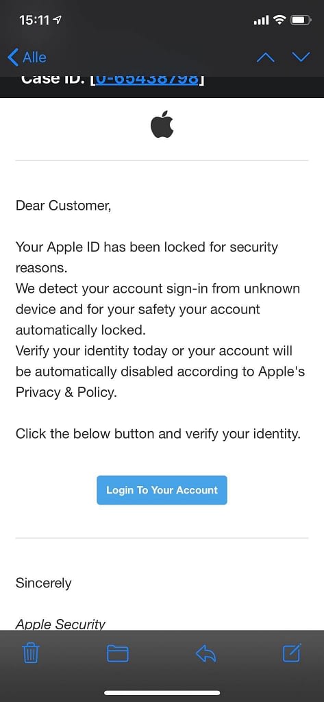 New Apple Phishing Scam What To Look Out For Limetree Labs 